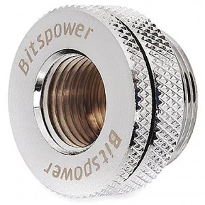 Bitspower vízbetöltő nyílás G1/4 inch - fényes ezüst (BP-WTP-C04)